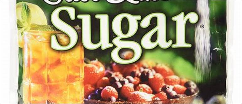 Just like sugar sweetener